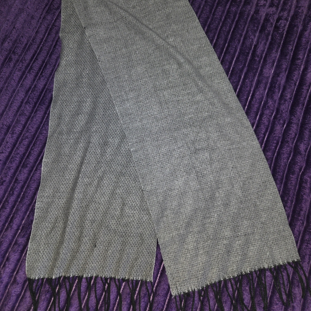 Gray Men's Scarf